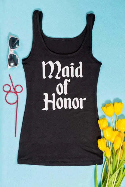 Bachelorette Party Shirts | Snow Bride and the Seven Bridesmaids | Fitted Tanks