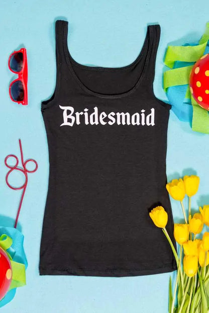 Bachelorette Party Shirts | Snow Bride and the Seven Bridesmaids | Fitted Tanks