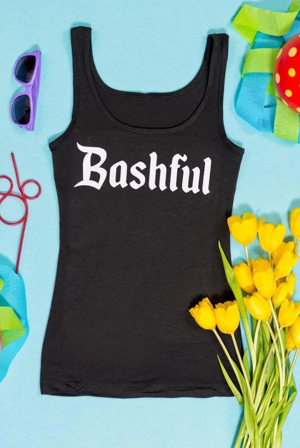 Bachelorette Party Shirts | Snow Bride and the Seven Bridesmaids | Fitted Tanks